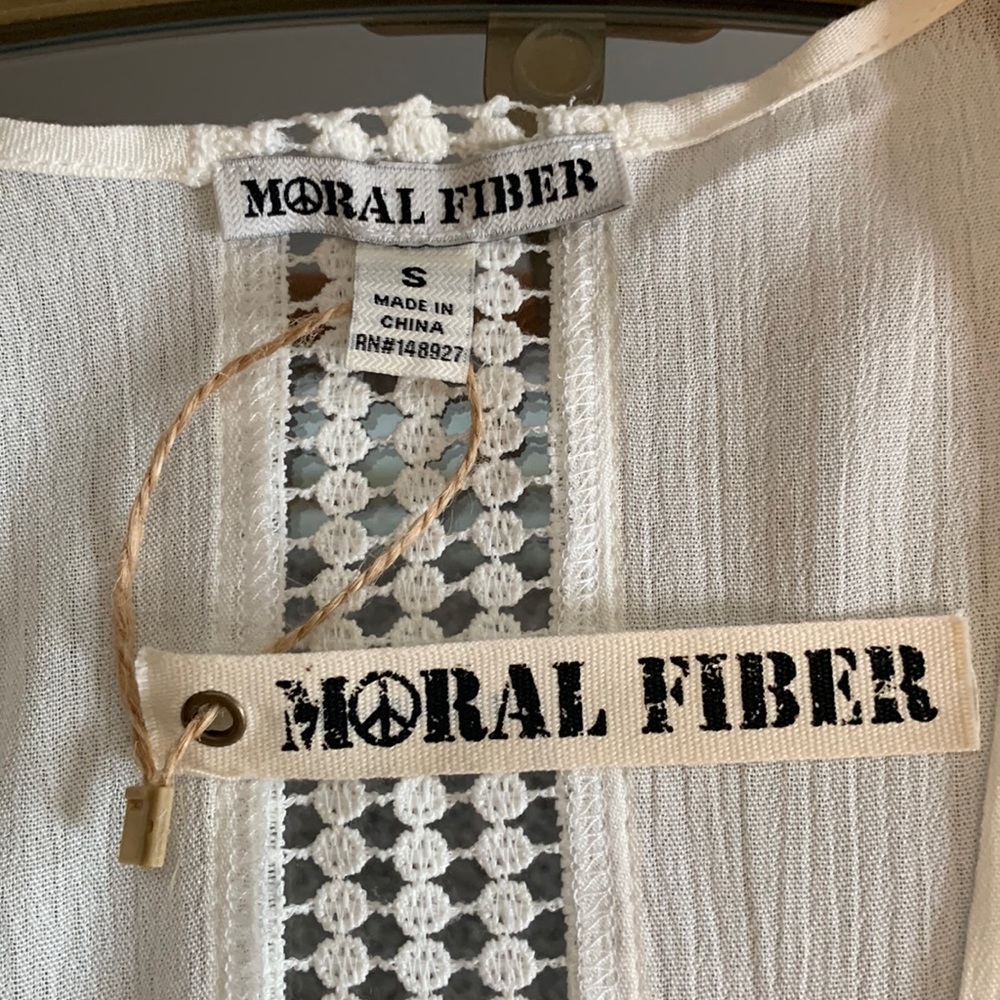 Moral Fiber Boho Open Cardigan - Picture 4 of 12